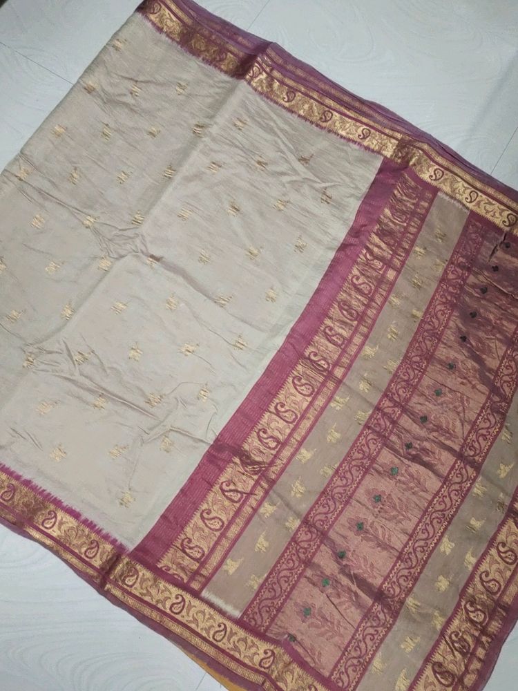 Pure Gadwal Silk Saree