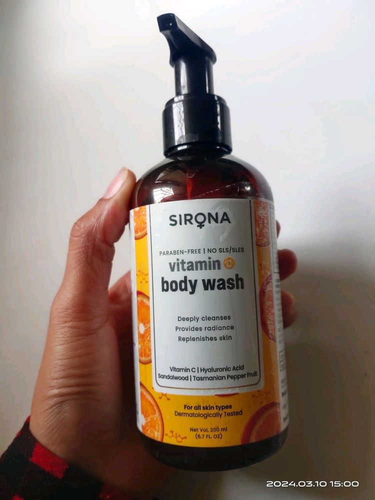 Sirona Body Vitamin C 🍊Body Wash