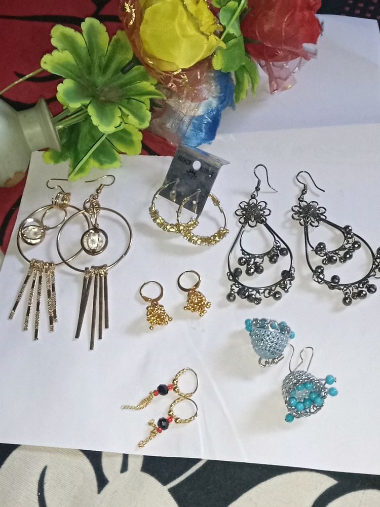 Earing Combo Pack Of 6