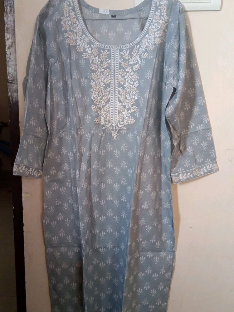 Cotton Kurta Set