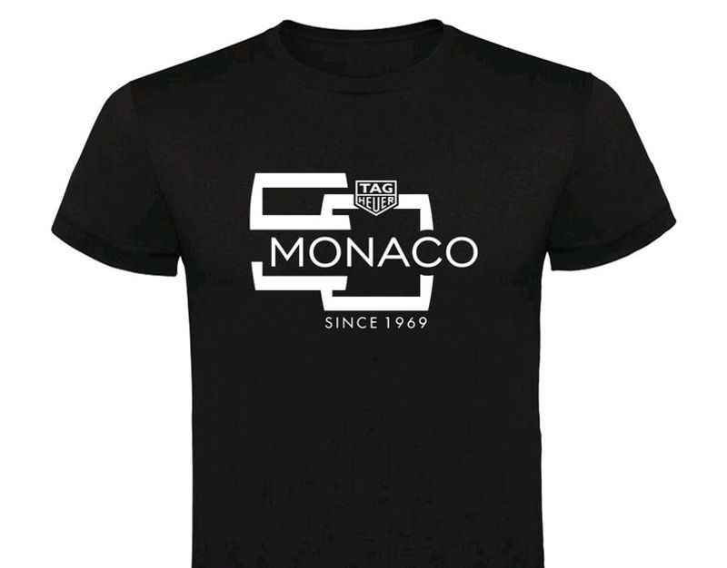 Monaco t-shirt tag heuer Man