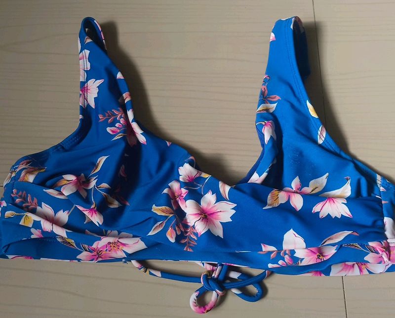 Floral Assymitric Bikini