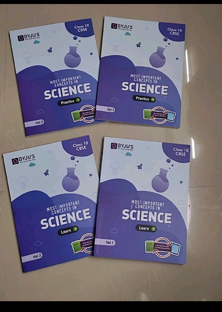 Byjus Science Book Set For Class 10