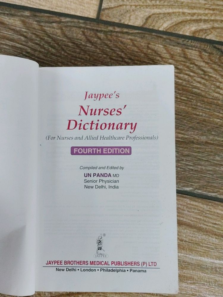 Nurses Dictionary