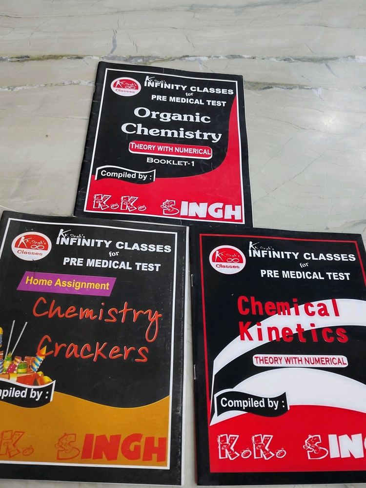 Chemistry Infinity Classes Notes Pack Of 3 .