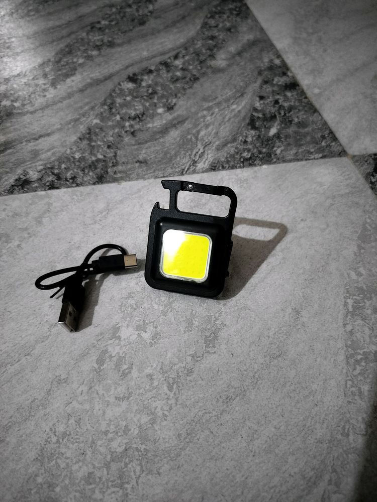 Keychain Light ,COB Rechargeable