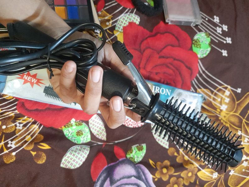 Hair Curler, With Eyelashes Curler