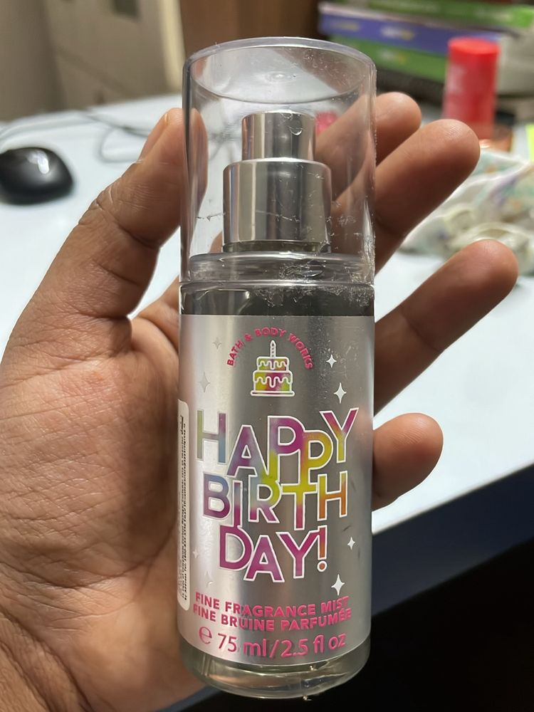 BBW Happy Birthday Vanilla Buttercream Mist