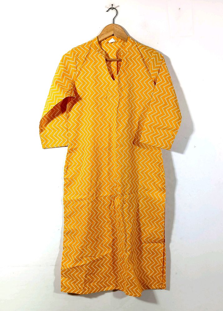 Mustard Yellow Kurta (Women)