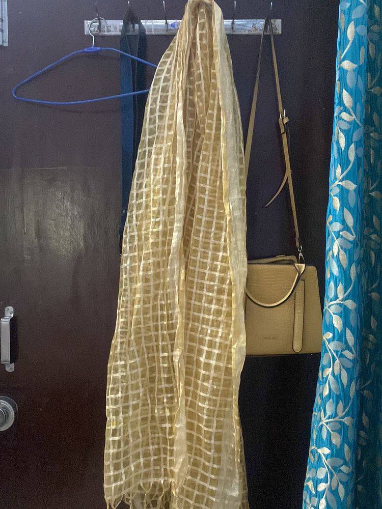 golden dupatta