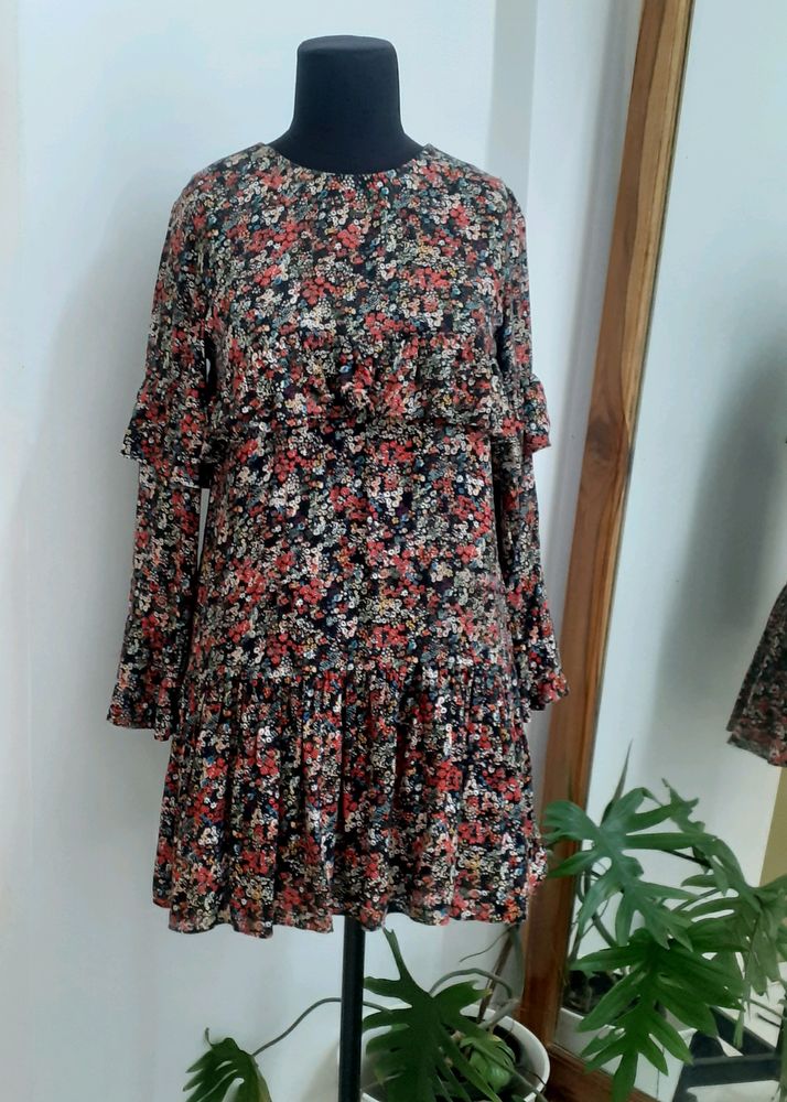 ZARA floral dress