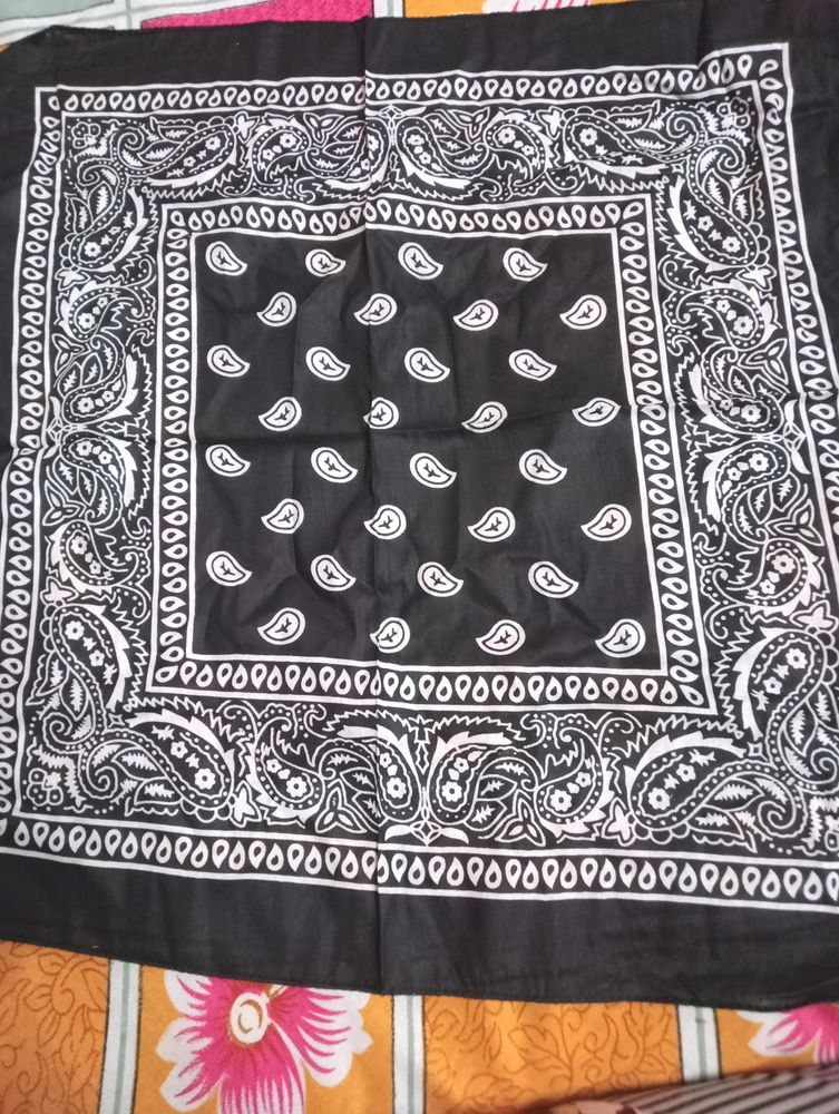 Black Pure Cotton Designs Cloth