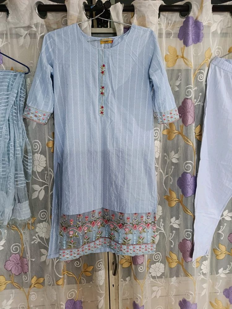 Blue Kurta Set