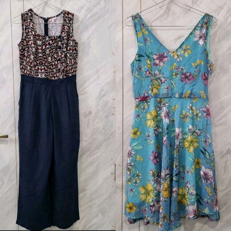 Combo Offer Of Jumpsuit & Dress