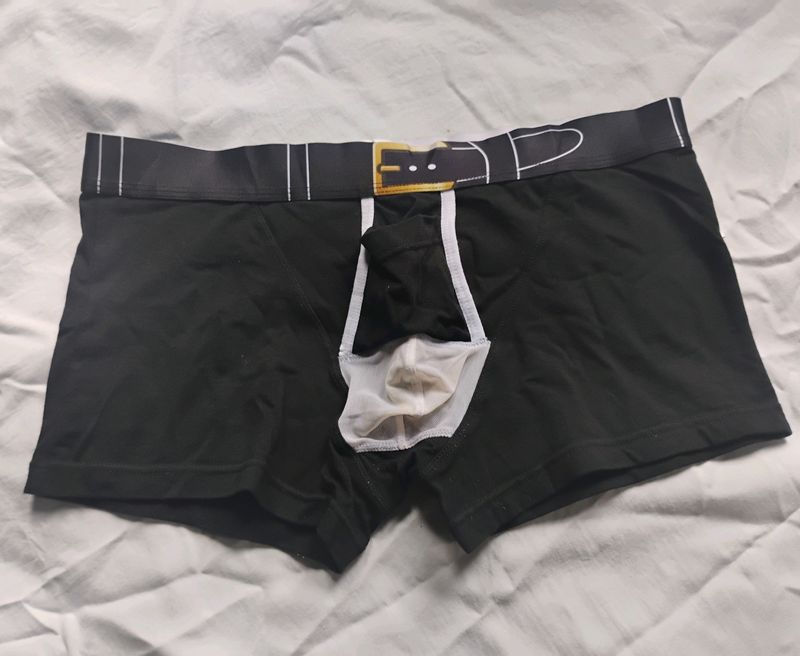 Black Rare Design Underwear For Men