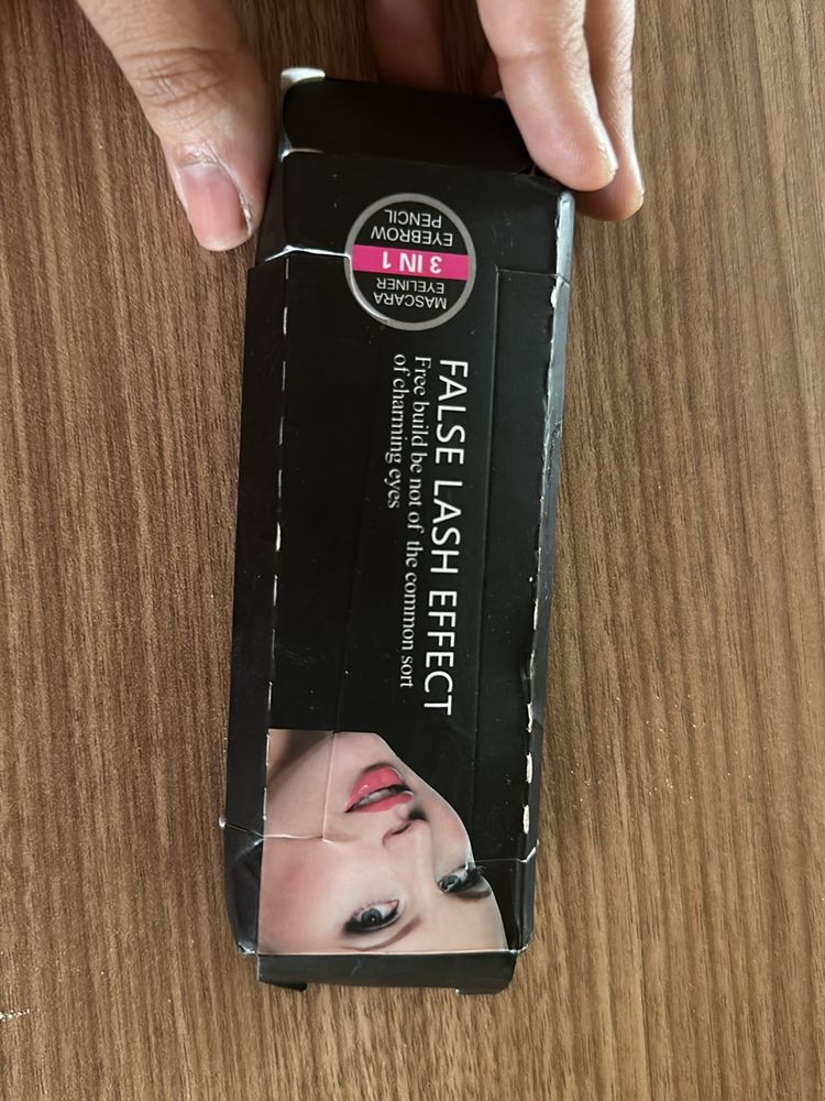 3 In 1 Mascara Eyeliner And Eyebrow Pencil