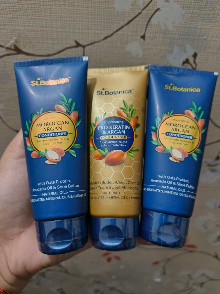 St.Botanica Combo Of 3 Conditioner