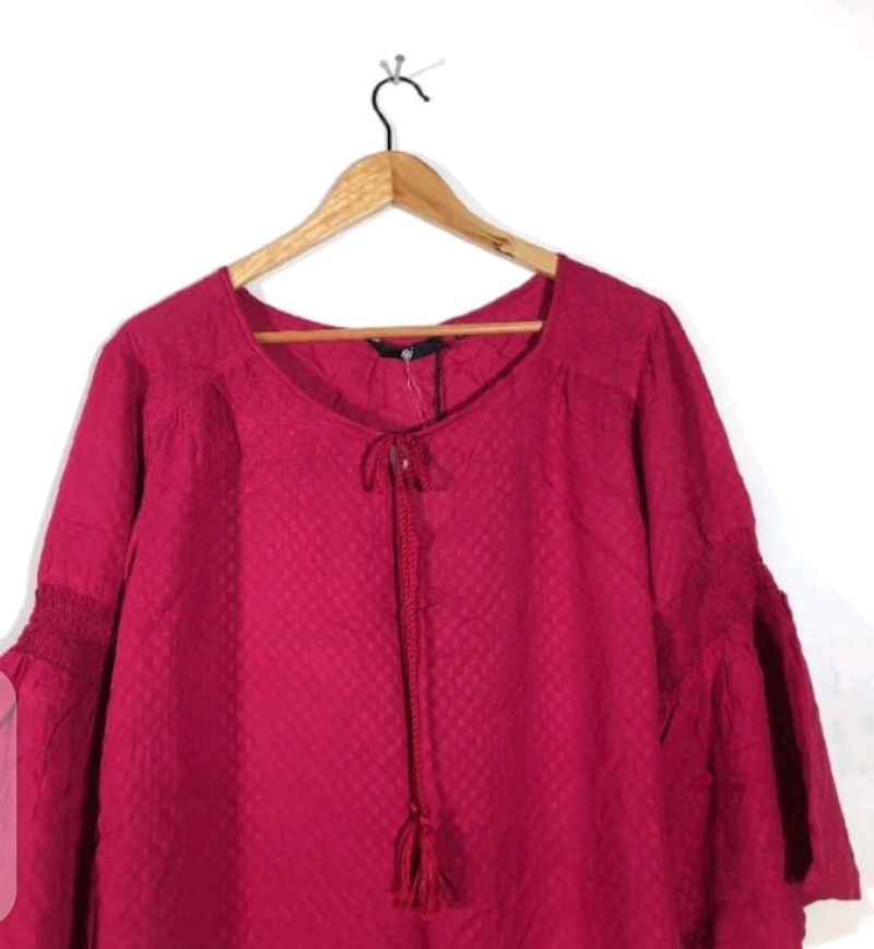 Rose Pink Casual Tunic (Women's)