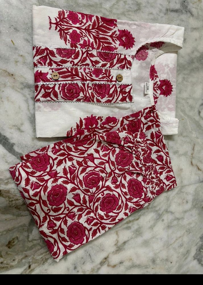 New Cotton Kurta Set