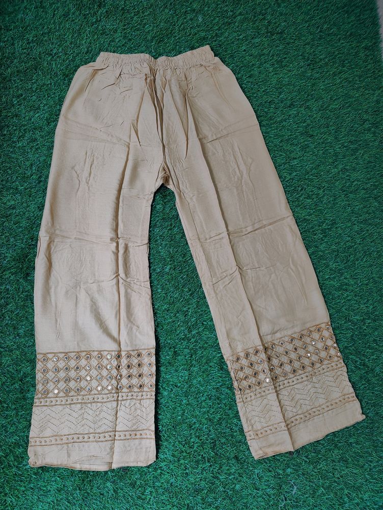 HEAVY PLAZZO PANT