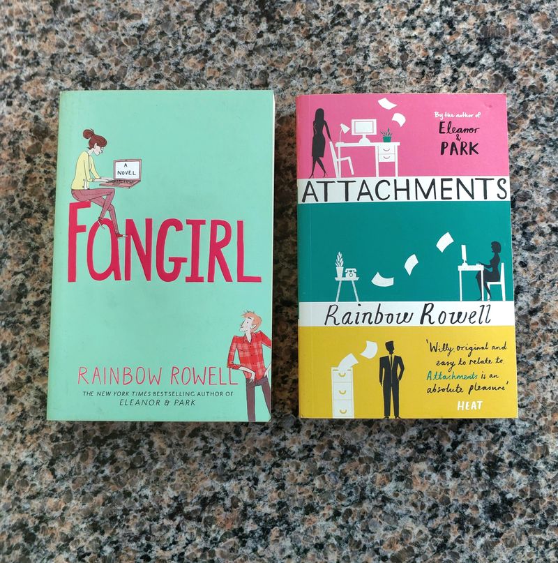 Fangirl & Attachments by Rainbow Rowell