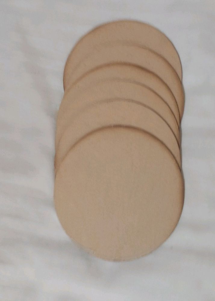 Coasters. MDF. Set Of 6