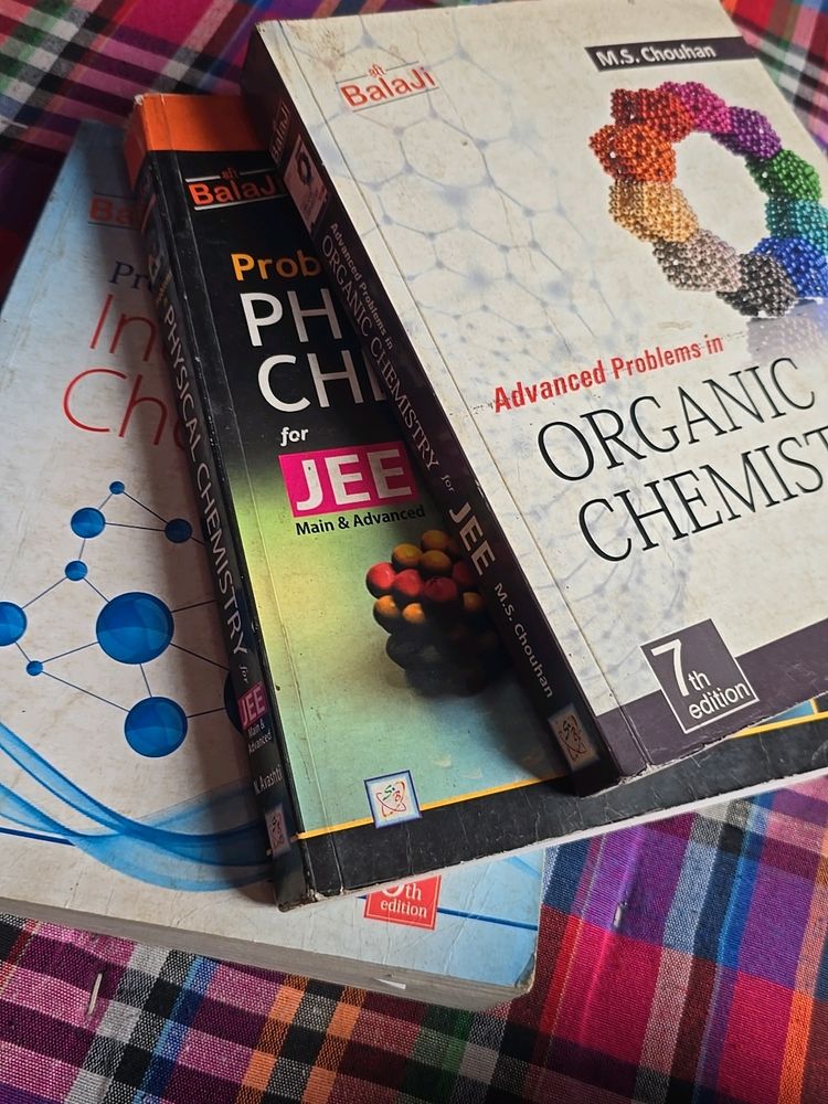 JEE MAINS & ADV CHEMISTRY BOOKS