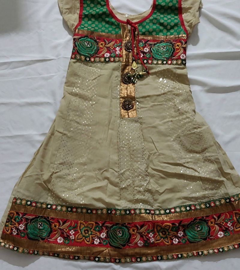 Short Anarkali Kurta