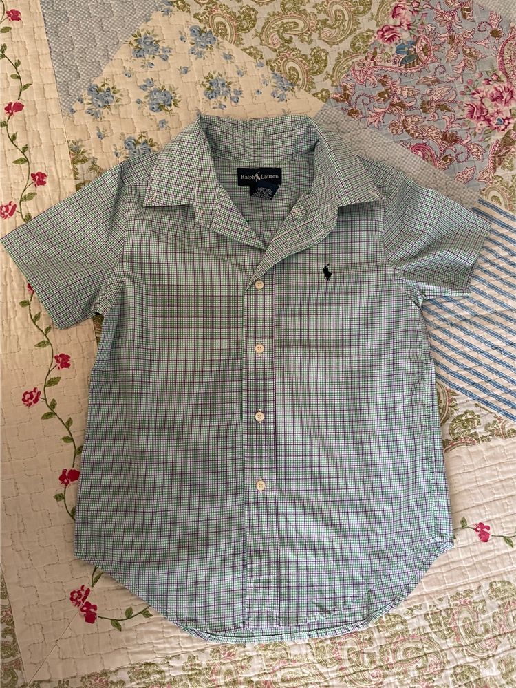 Ralph Lauren Checkered Shirt For 4-5 Yr Kid