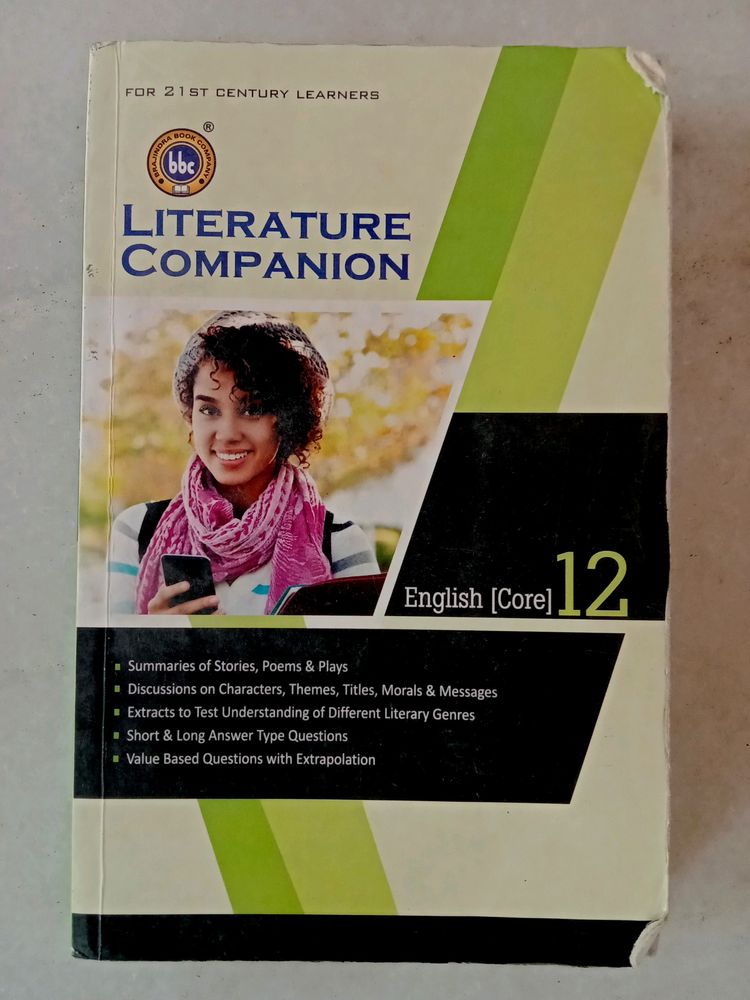 Literature Companion English Core Class XII