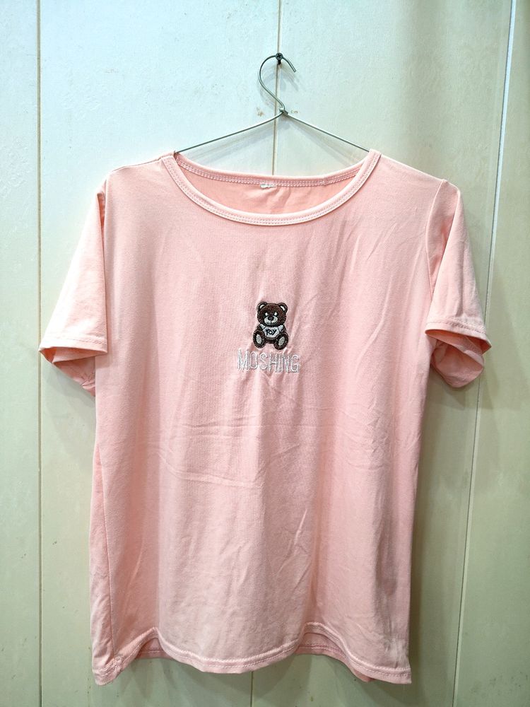 Cute Teddy Tshirt (Women)