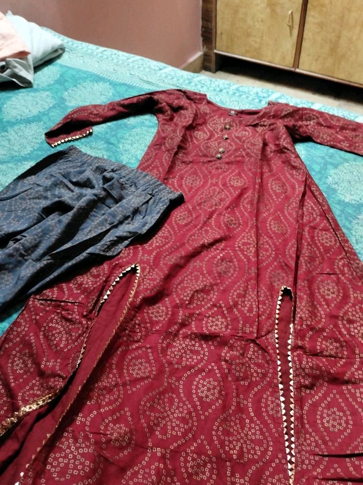 Straight Kurti Set