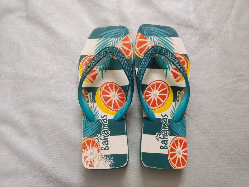 Sea Green Women Flipflops