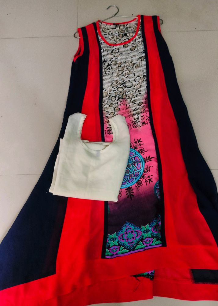 A line Sheap Kurta With Inner