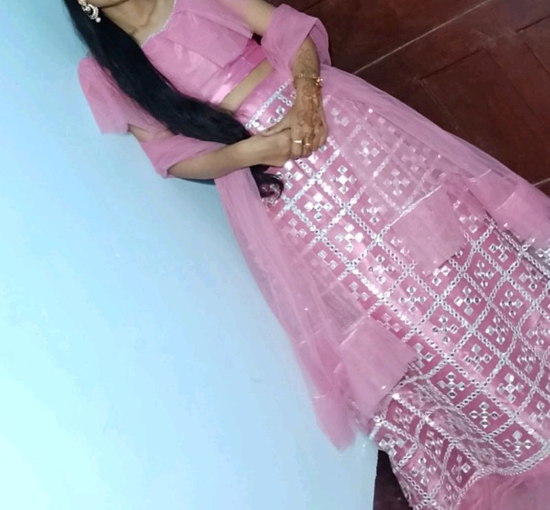 Pink Bridal Lehenga