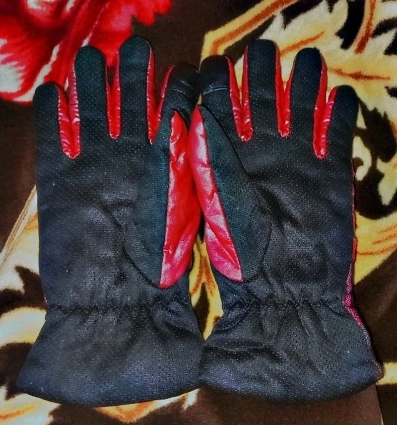 Leather Full Finger Gloves For Women