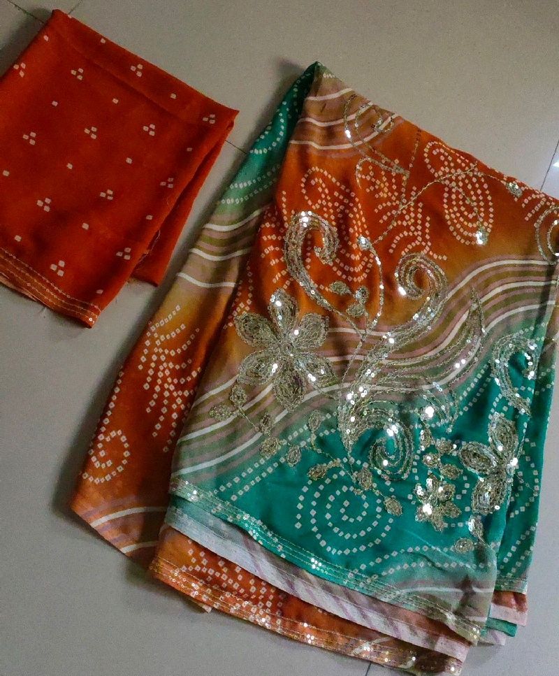 Saree With Blouse Piece