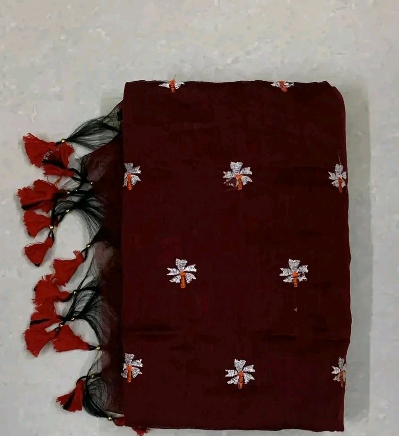 New Cotton  Khadi Sari