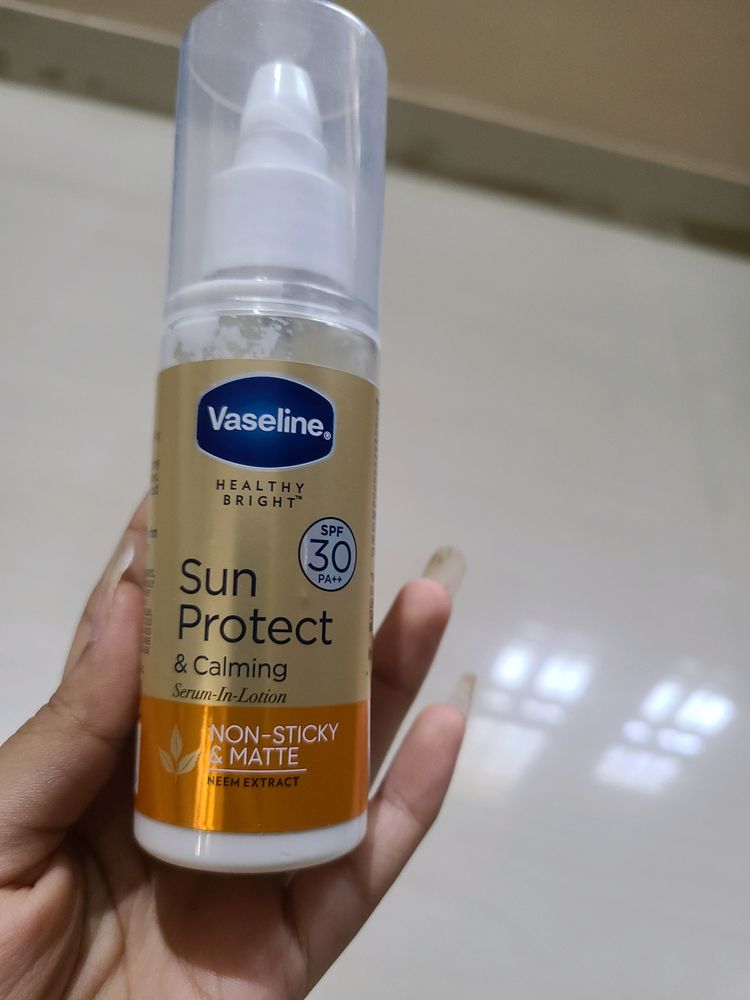 Vaseline Serum In Lotion Body Sunscreen Spf 30