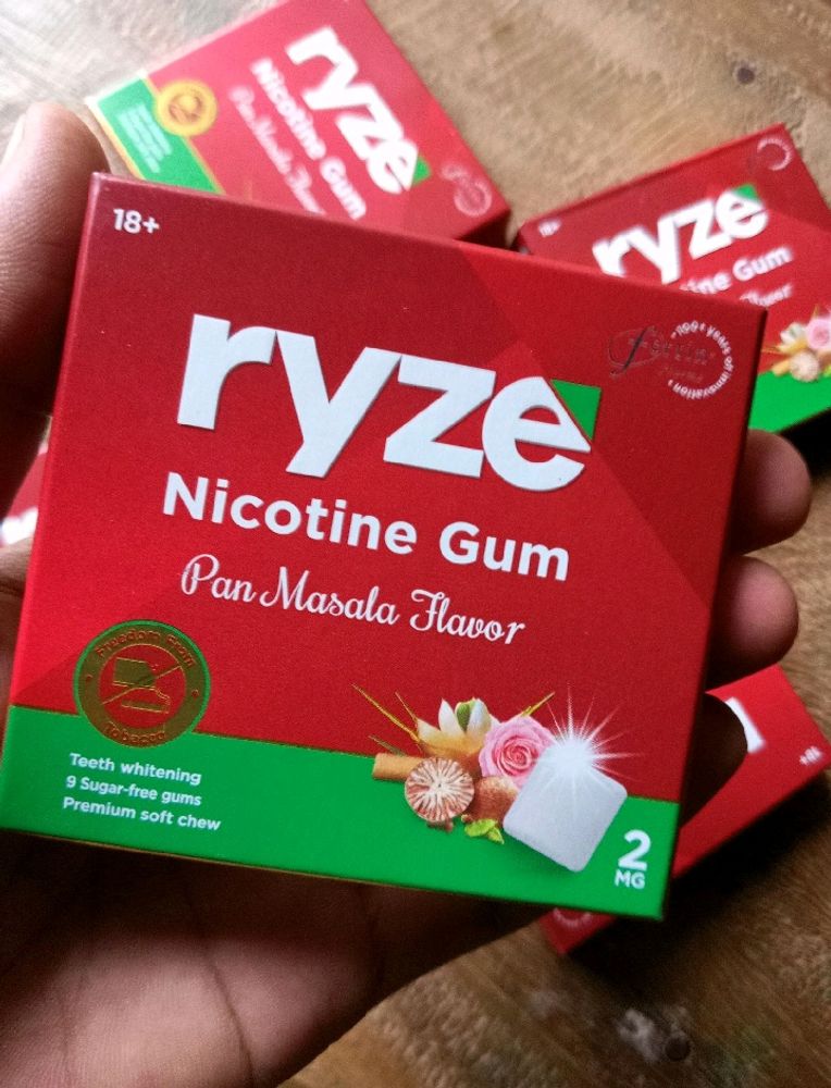 Ryze Nicotine Gum Pack Of 45