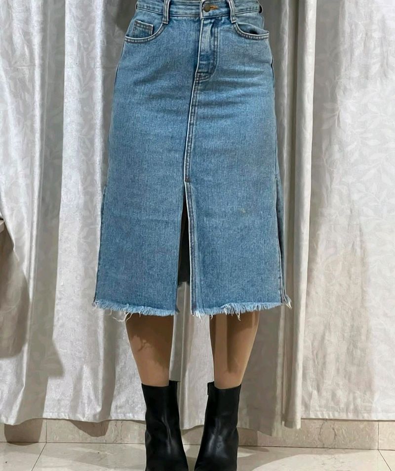 Denim Skirt