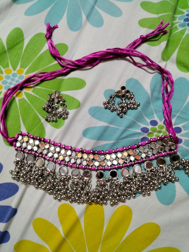 Afghani Mirror Choker