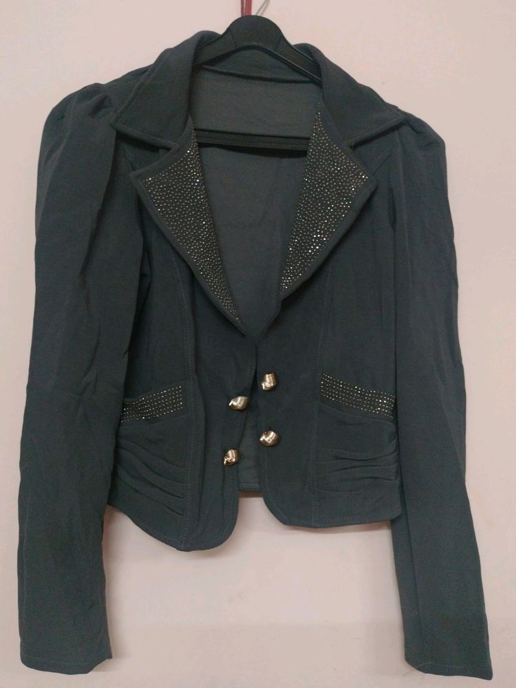 Fancy Jacket Crop Style