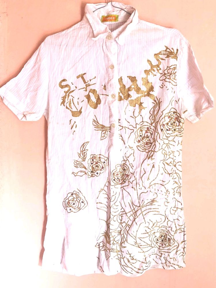 IMPORTED SLEEK BOHO SHIRT