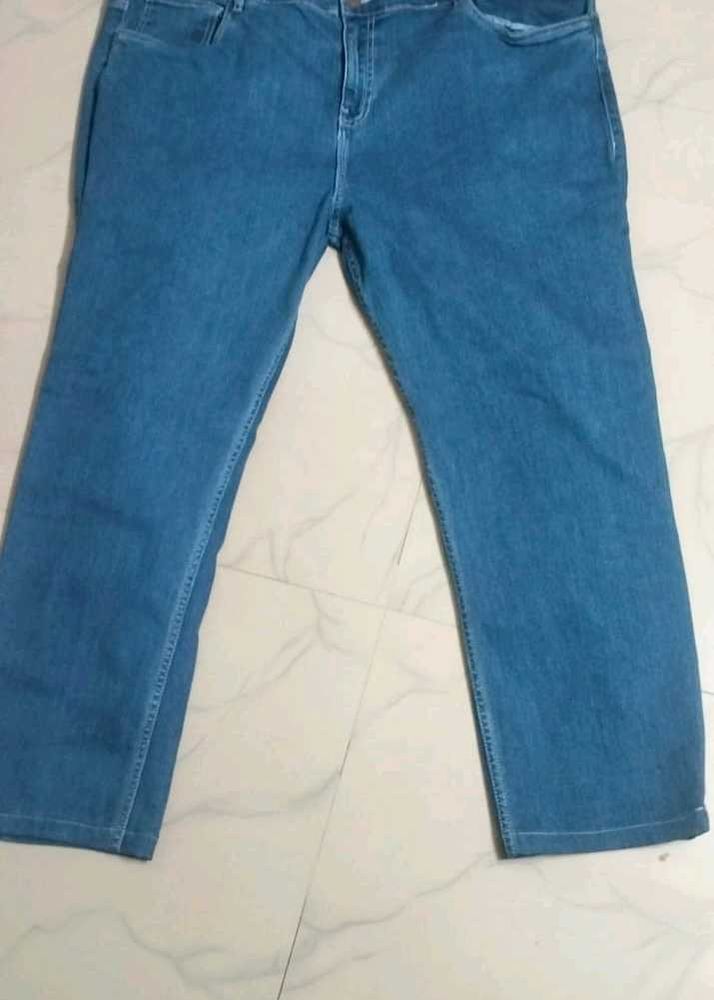 Men Blue Jeans Pant