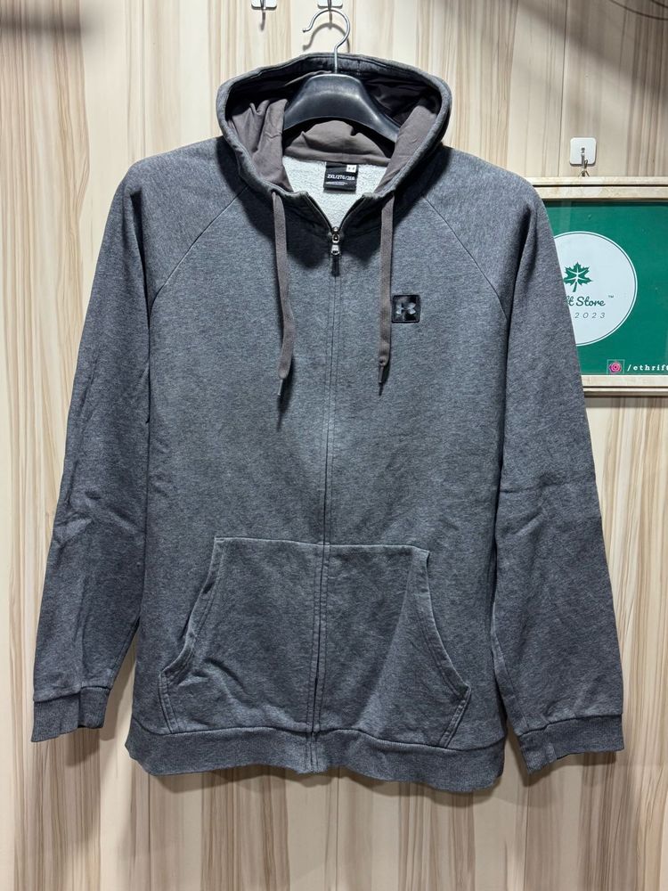 Under Armour Grey Zipup Hoodie