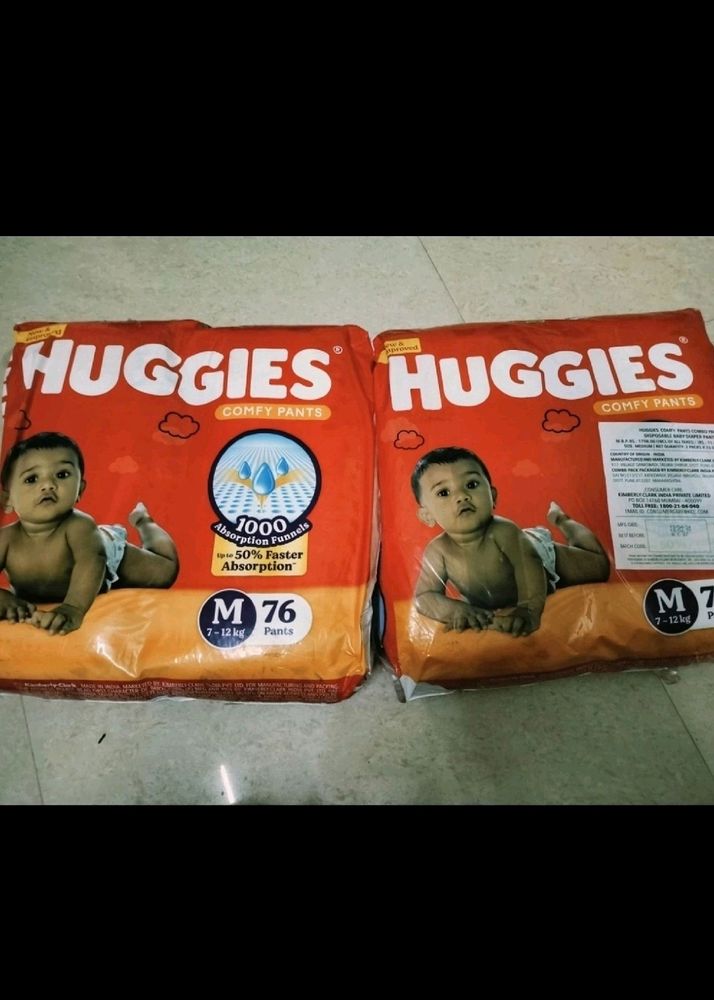 Huggies Diapers M Size