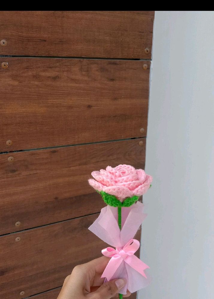 Crochet Rose Flower