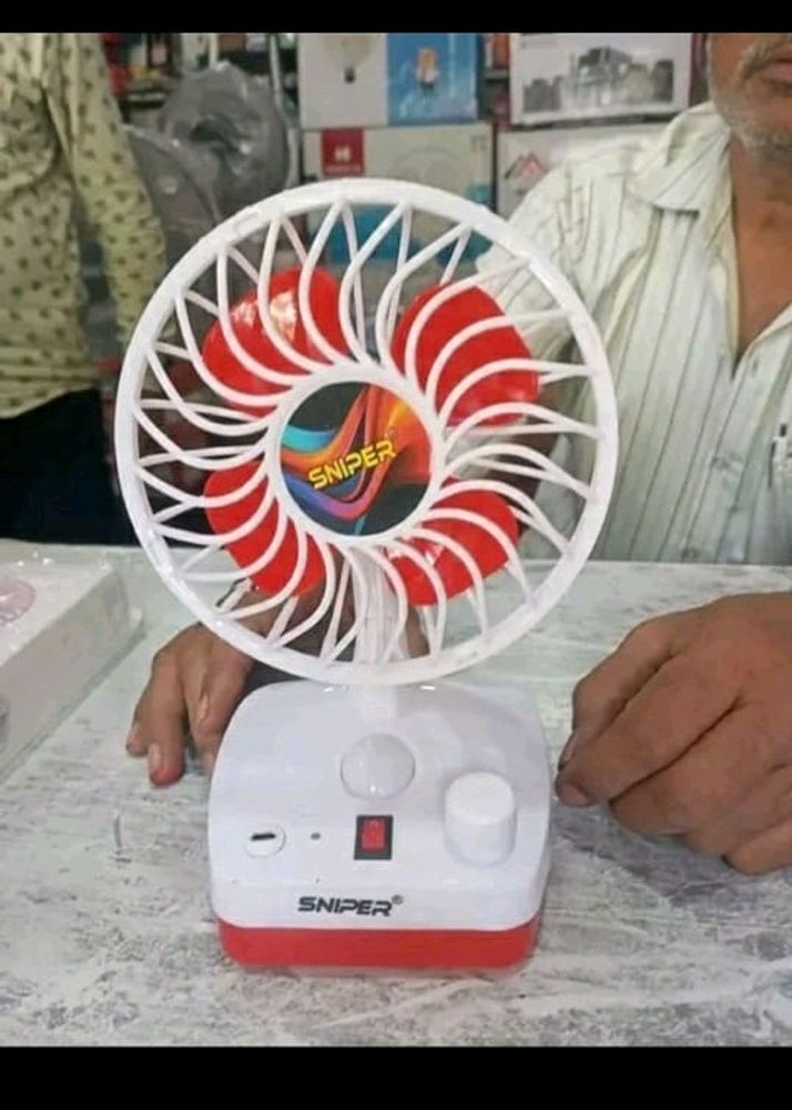 Rechargeable Fan