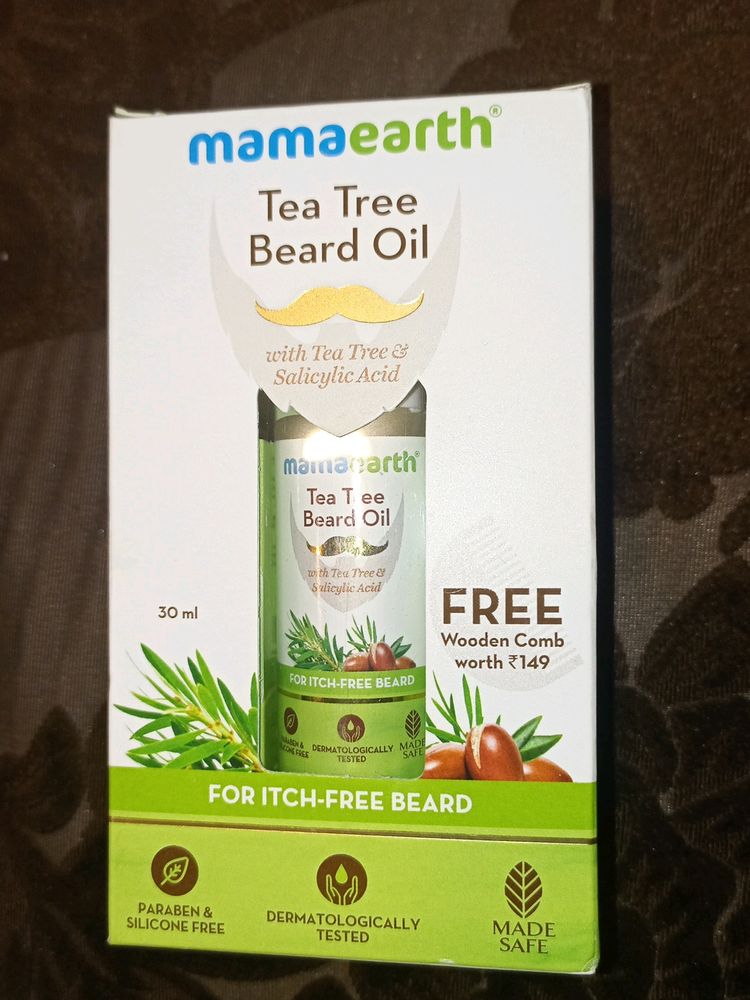 Mamaearth Tea Tree Beard Oil